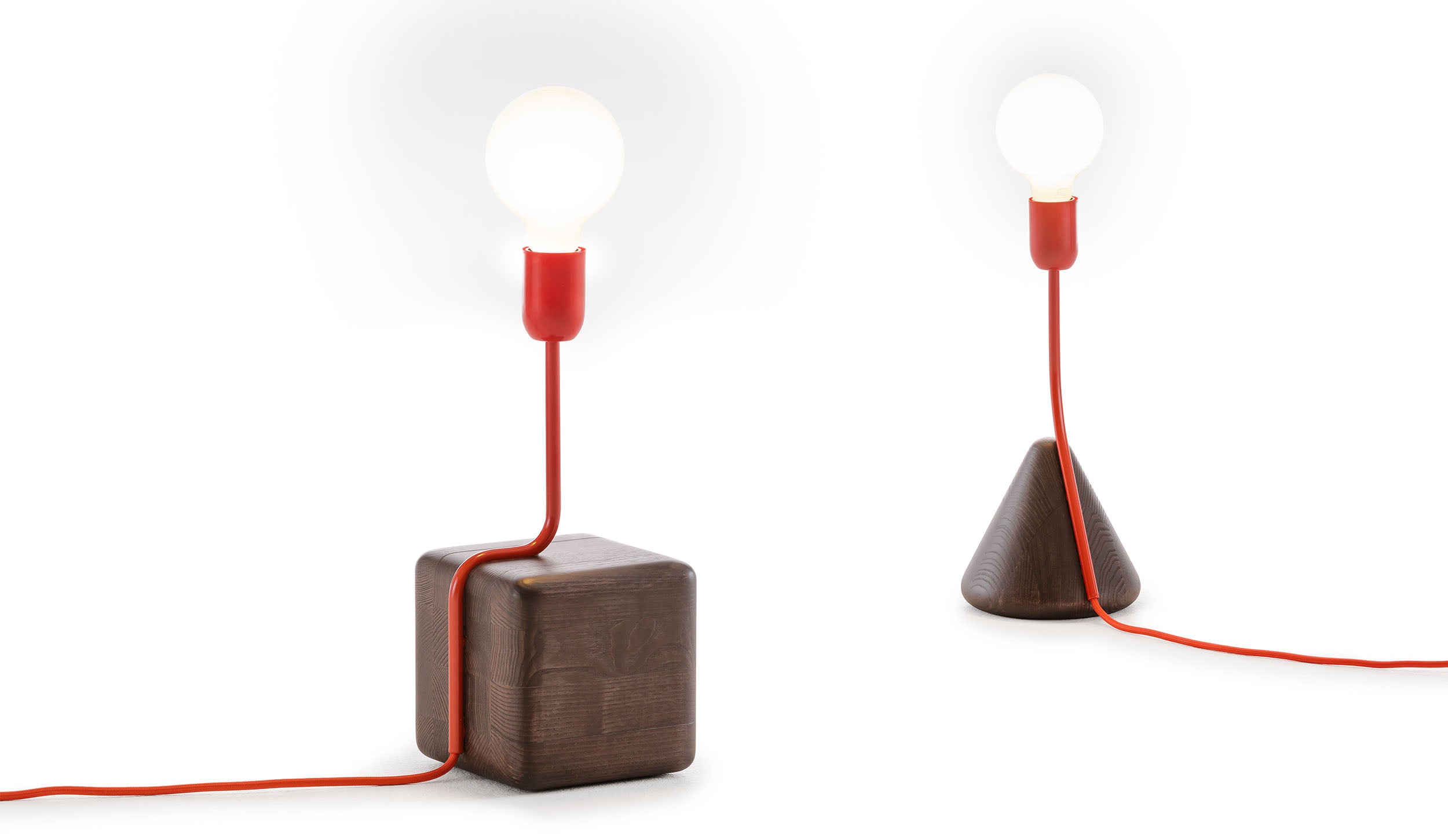 Red thread lamp - Flou 