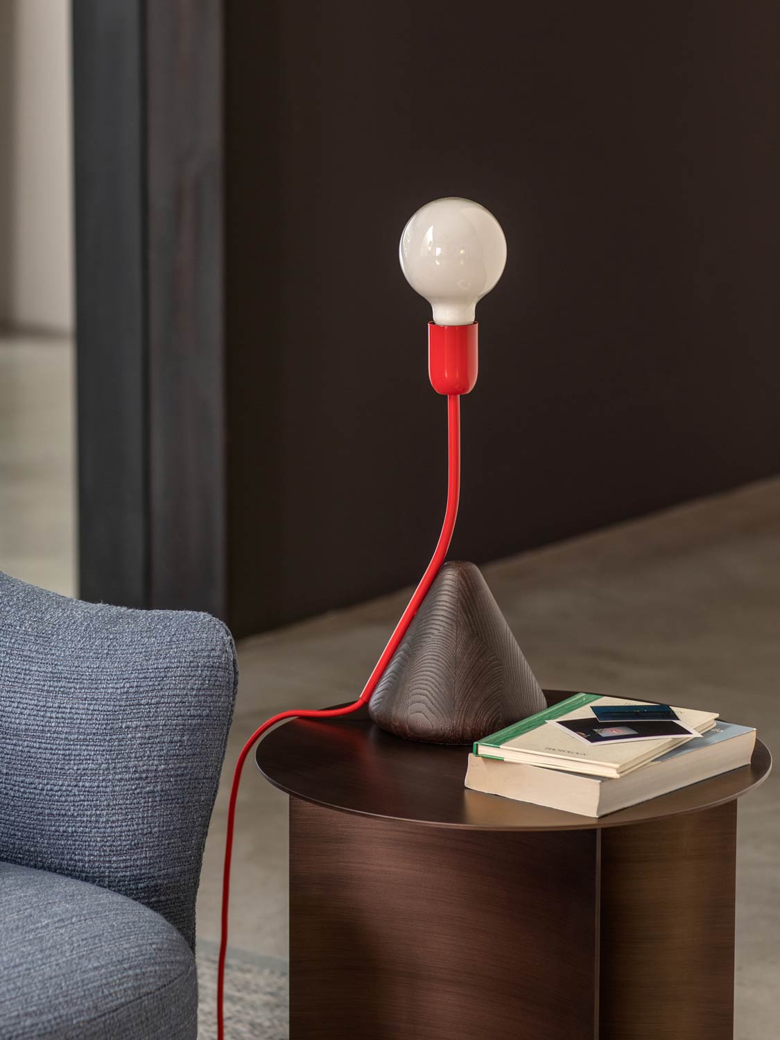 Red thread lamp - Flou 