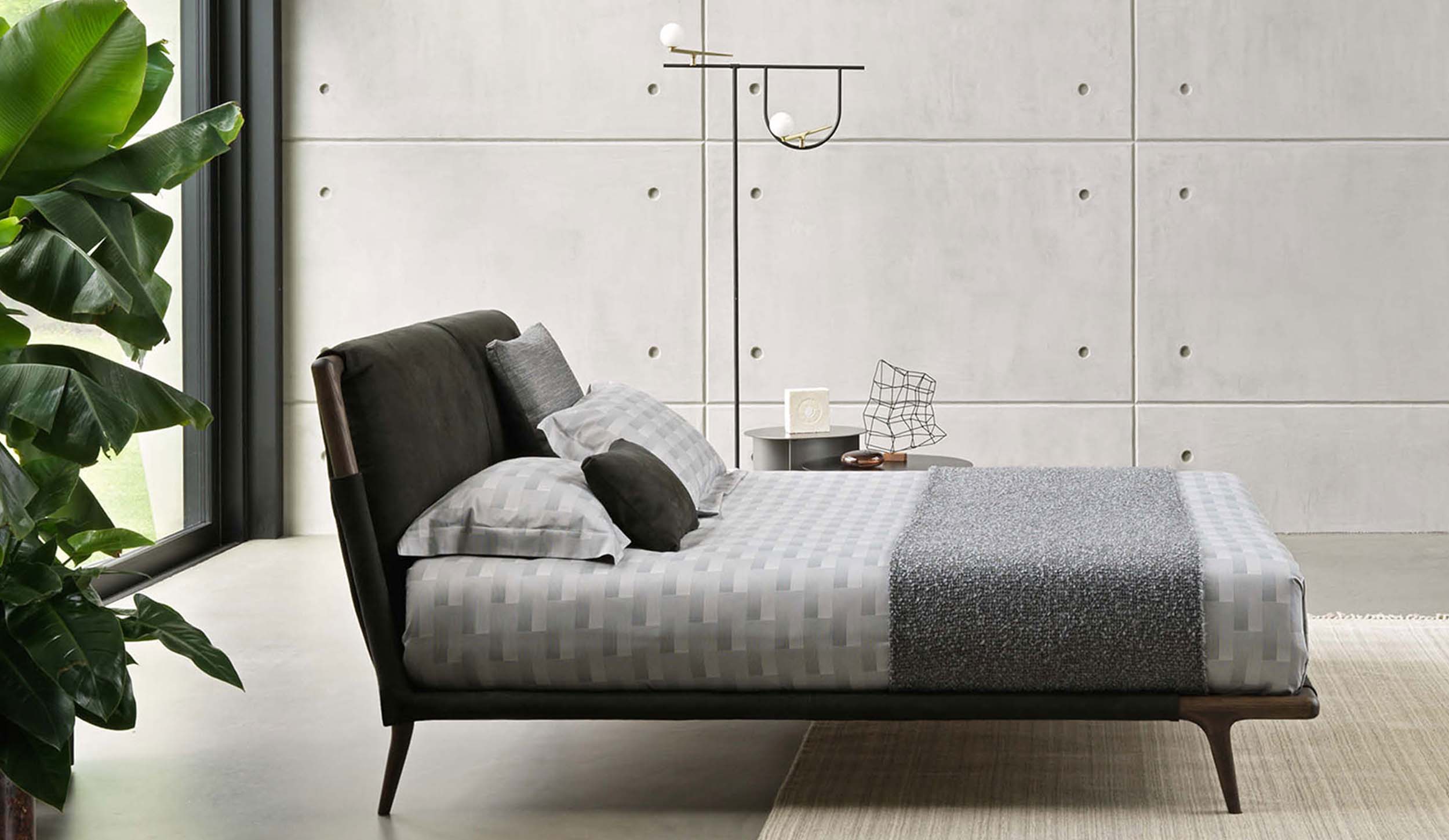 Gaudì double bed - Flou