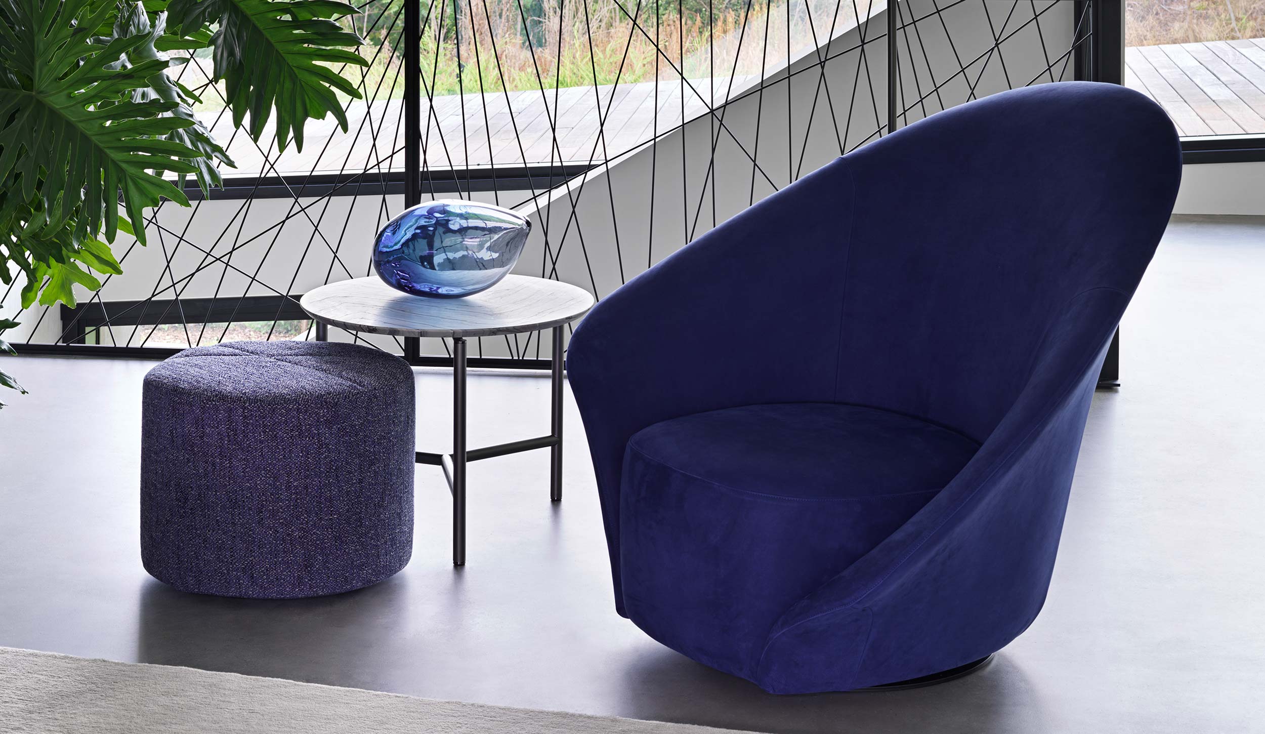 Lilia armchair - Flou