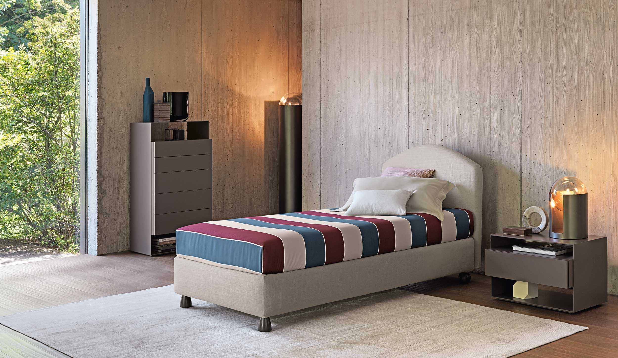 Letto Magnolia singolo - Flou