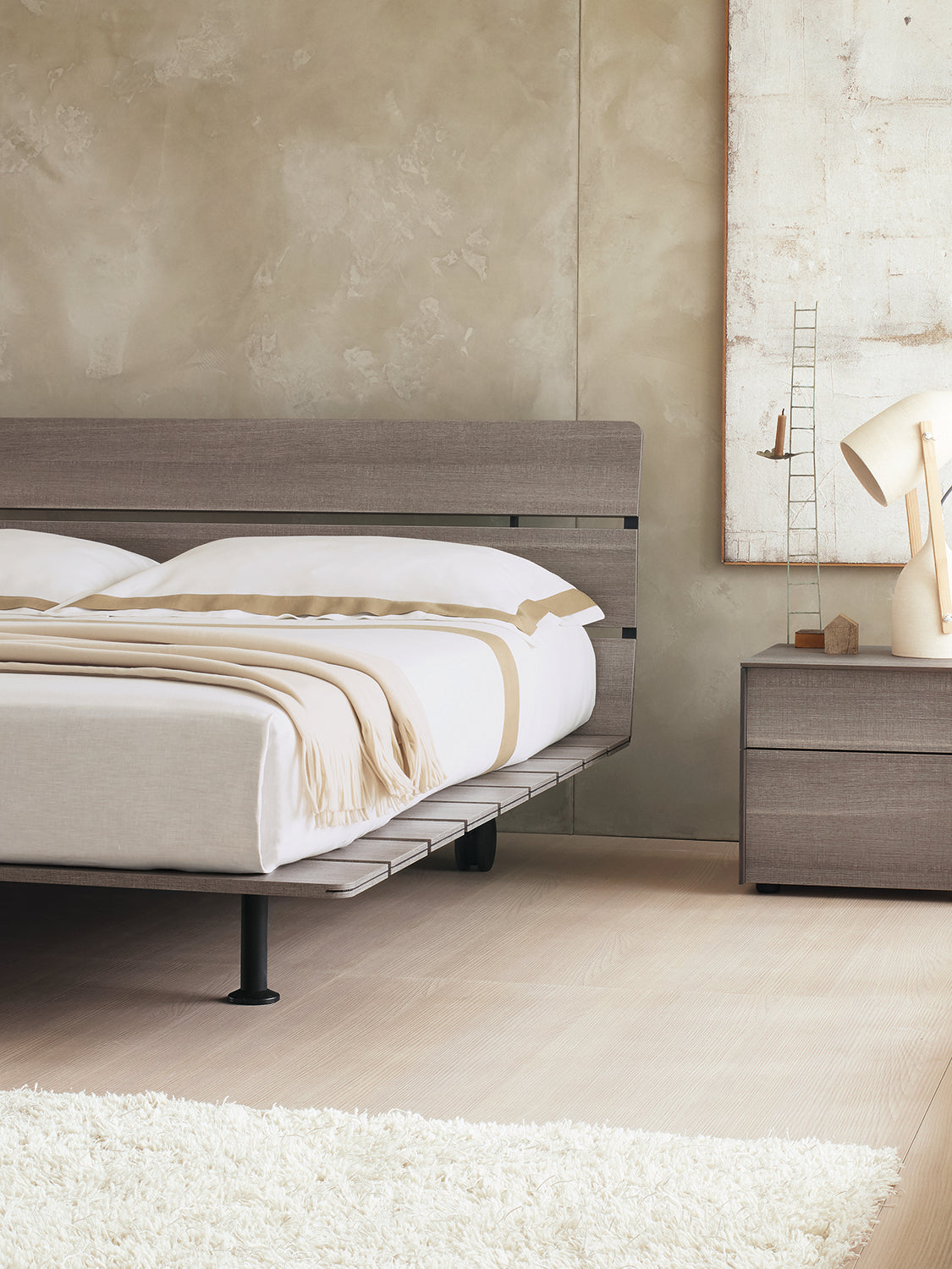 Tadao double bed - Flou